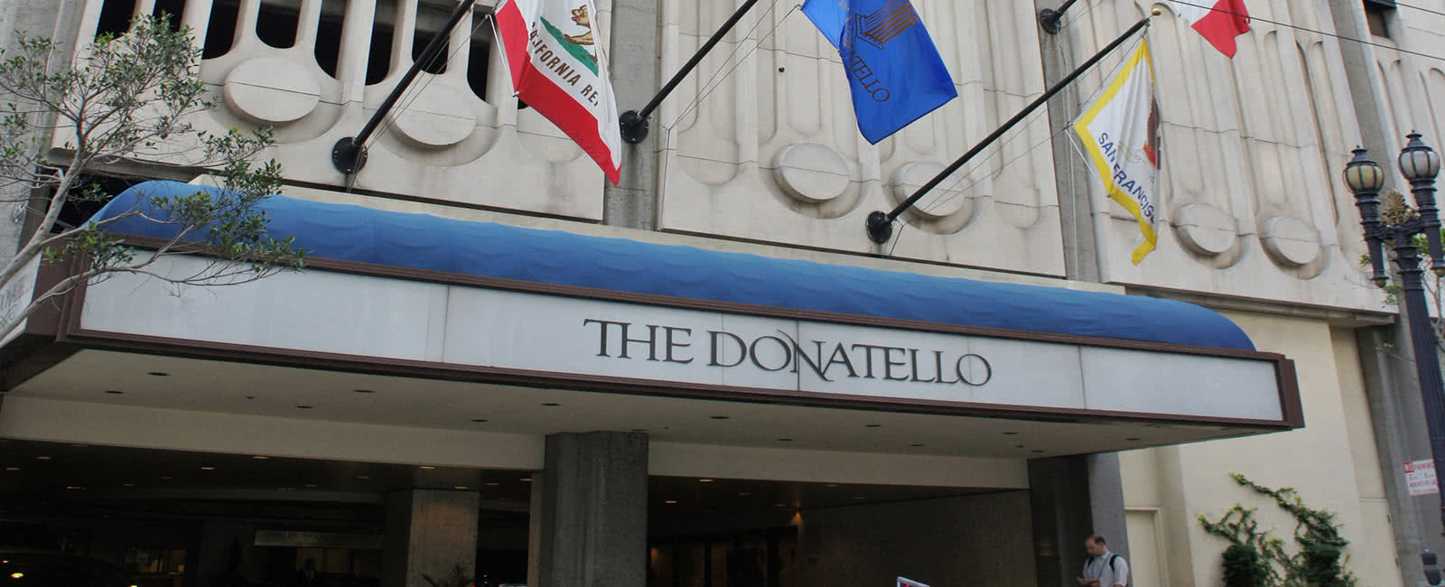 The Exterior of Club Donatello in San Francisco, California