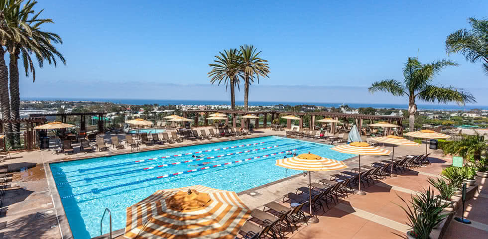 Pool of Grand Pacific Palisades Resort in Carlsbad, California
