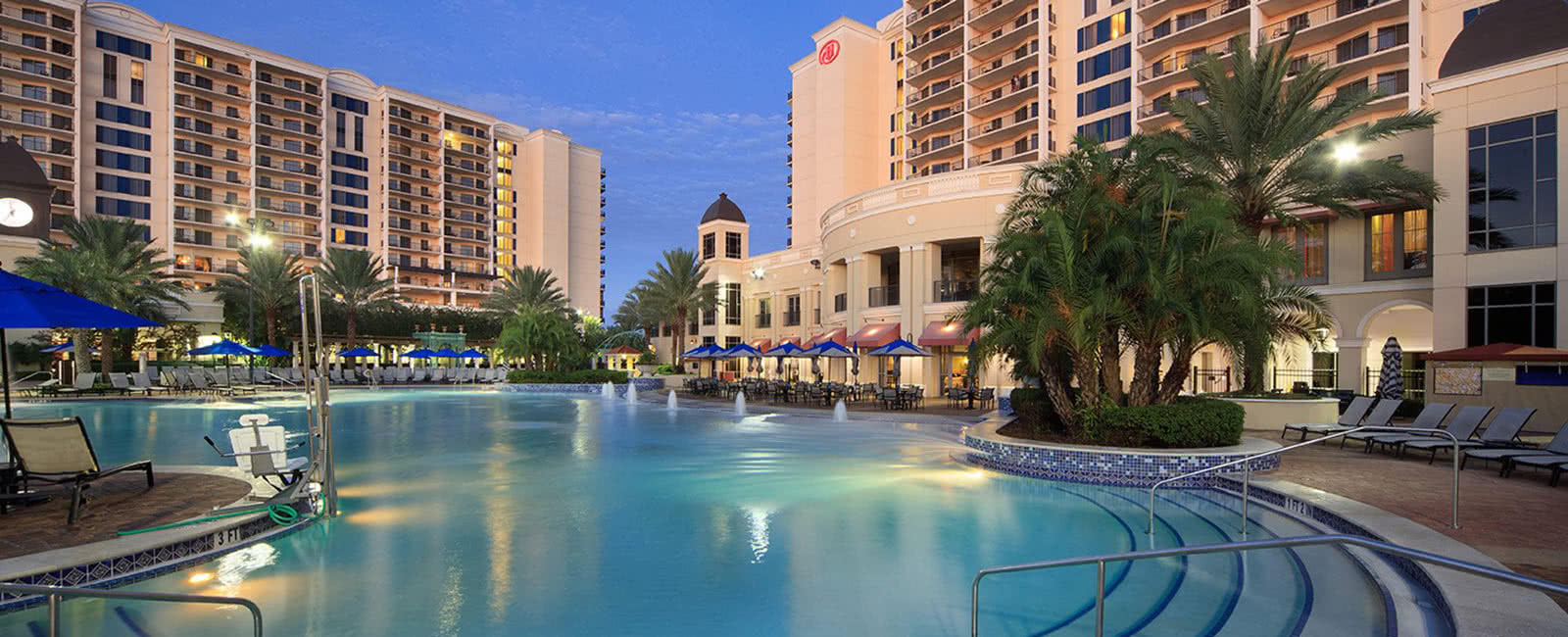 Pool Area of Parc Soleil by Hilton Grand Vacations Club in Orlando, Florida