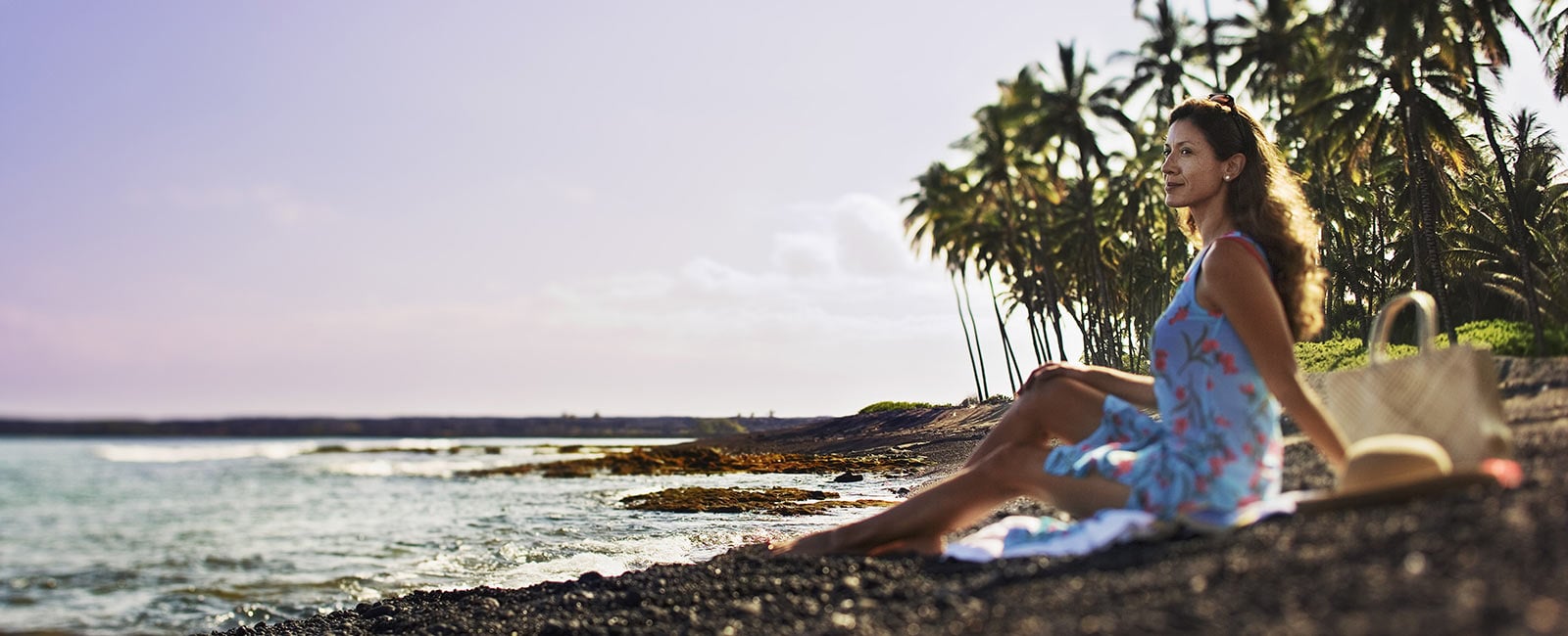 Enjoy black sand beaches on a Hawaiian vacation with Hilton Grand Vacations