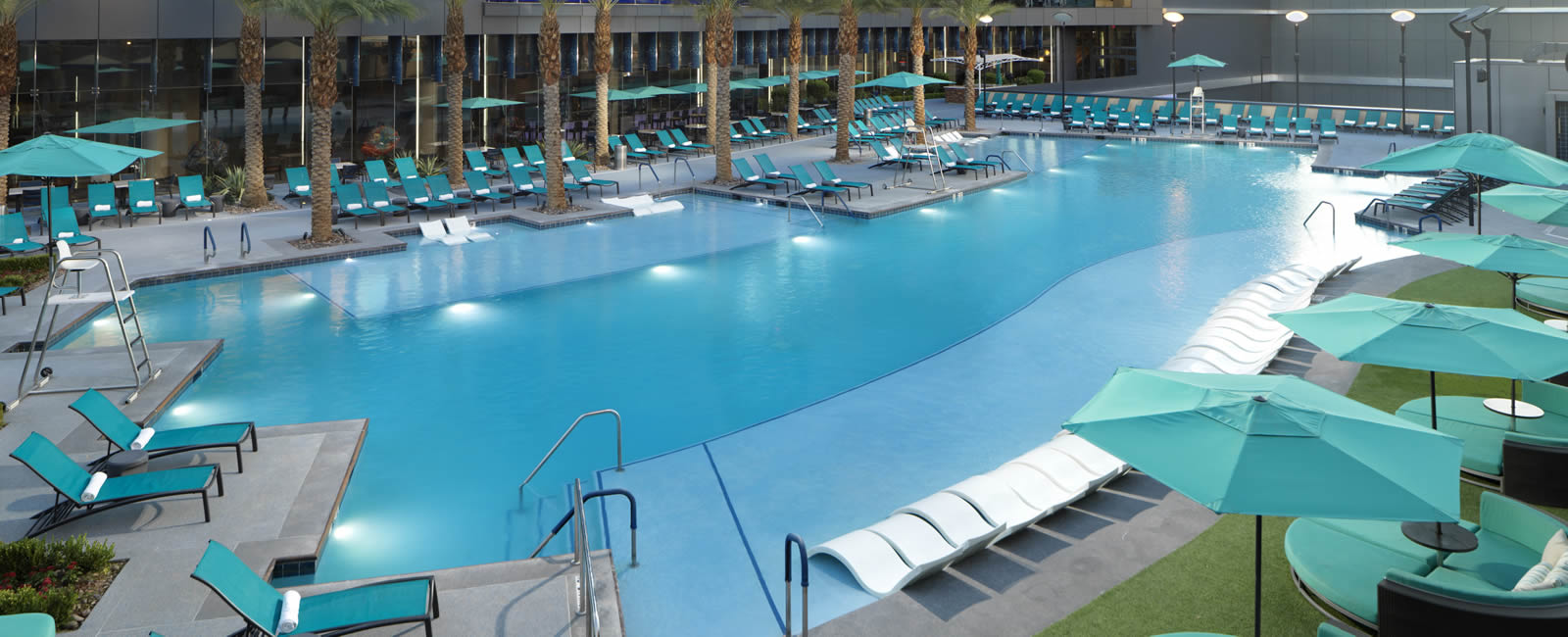 Pool Area of Elara Resort in Las Vegas, Nevada