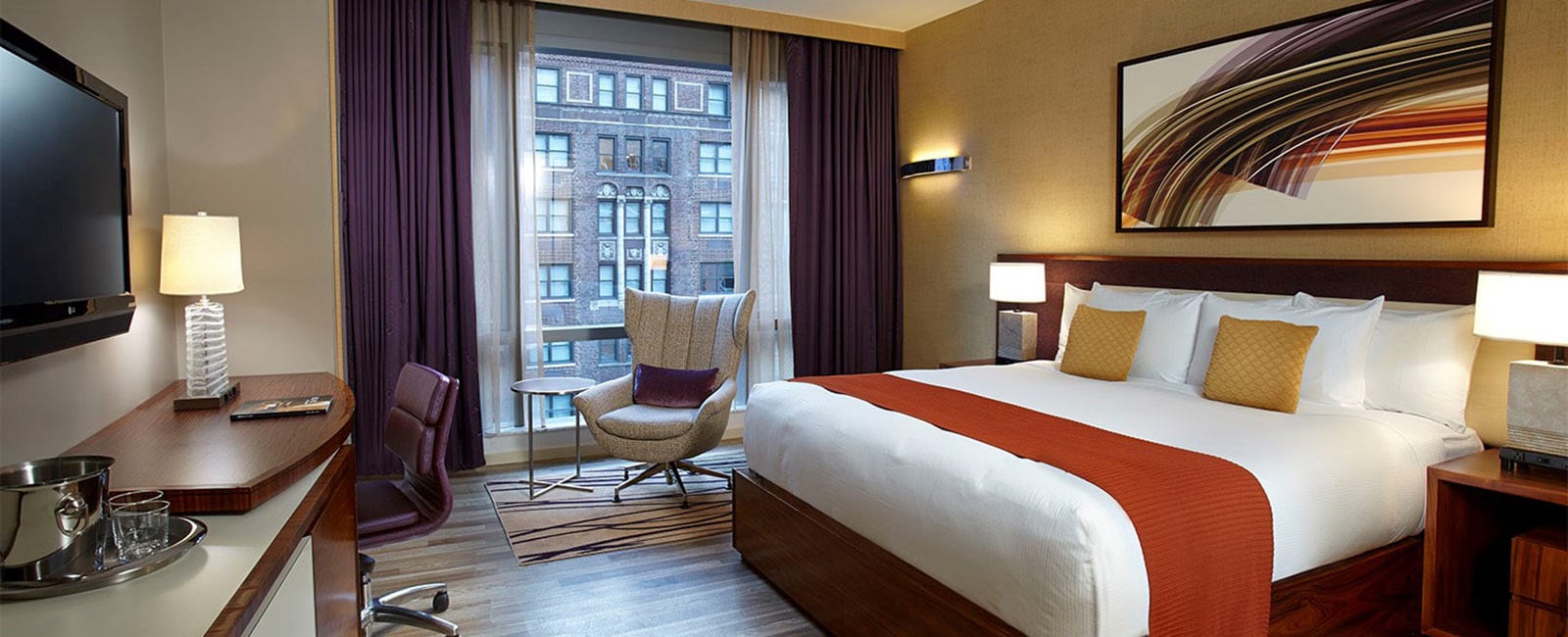 Bedroom at West 57th Street Resort by Hilton Club in New York