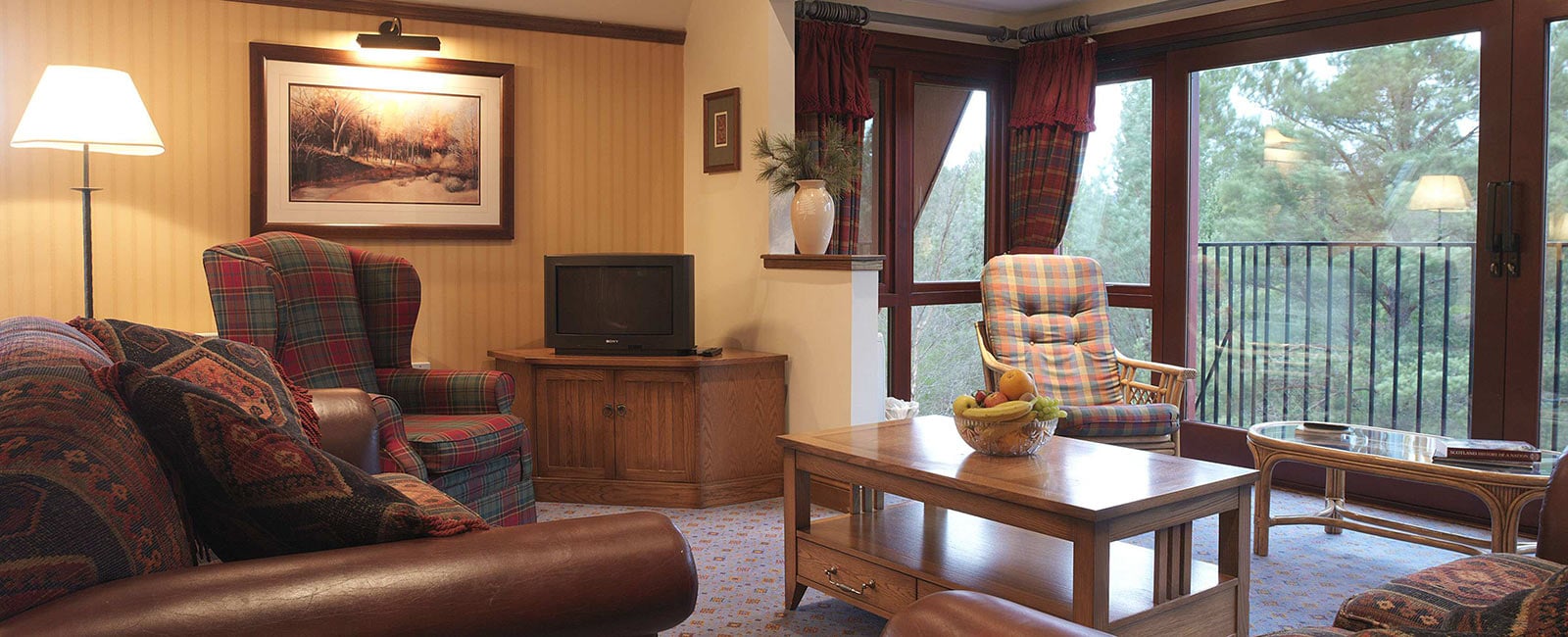 Living Area at Hilton Grand Vacations Club at Coylumbridge in Inverness-shire, Scotland