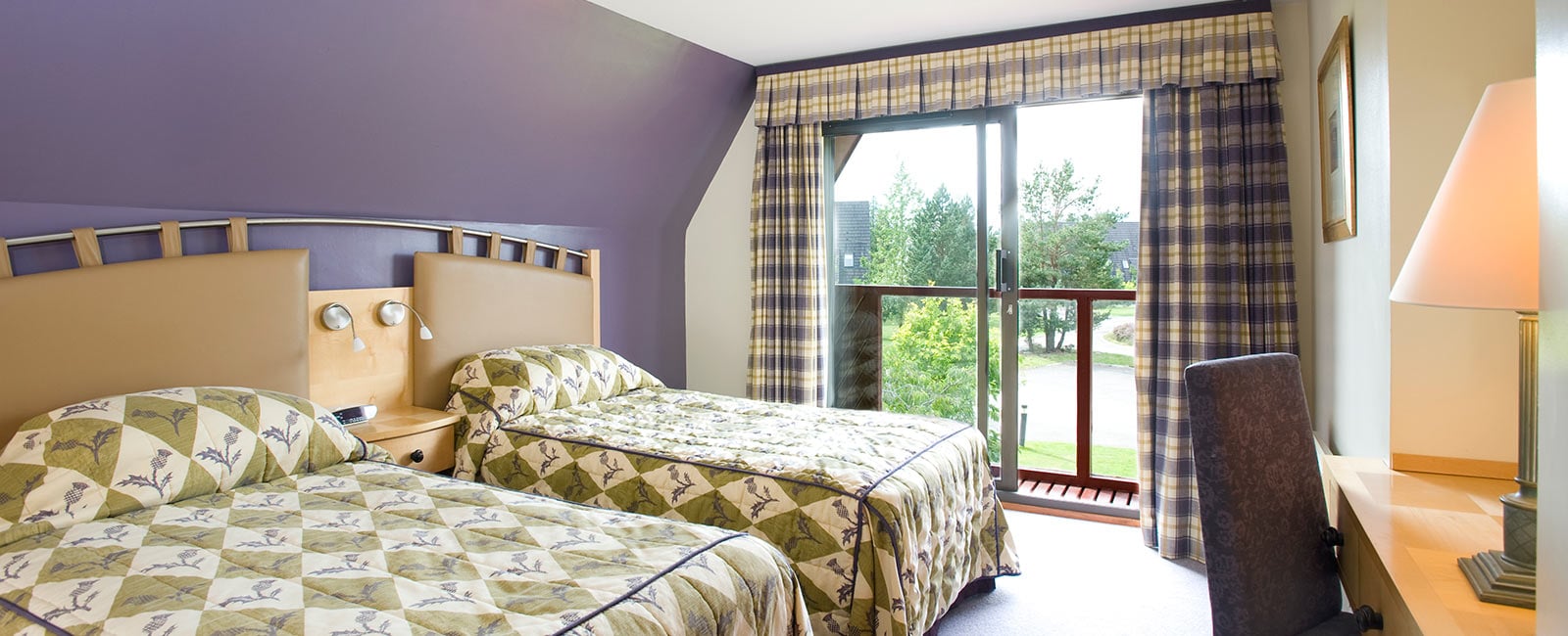 Bedroom at Hilton Grand Vacations Club at Coylumbridge in Inverness-shire, Scotland