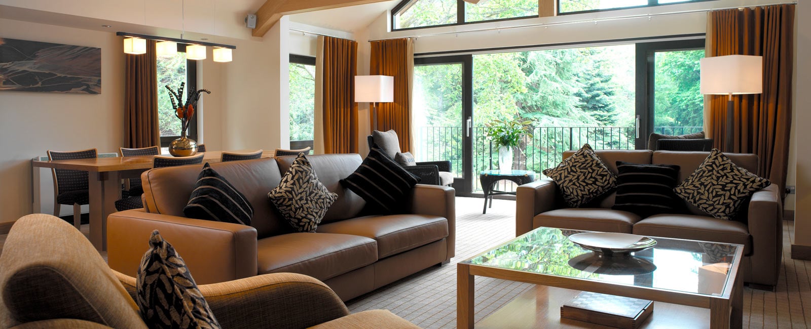 Living Area at Hilton Grand Vacations Club Resort at Dunkeld in Perthshire, Scotland