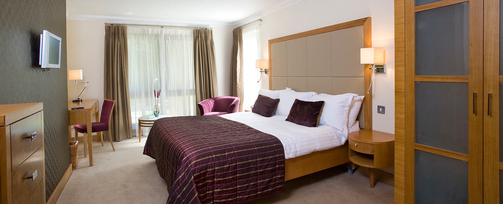 Bedroom at Hilton Grand Vacations Club Resort at Dunkeld in Perthshire, Scotland